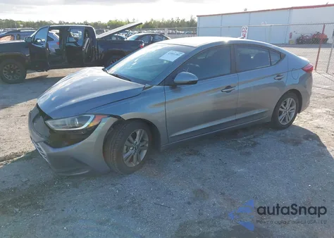 2018 Hyundai Elantra Sel из США, поврежденный, VIN KMHD84LF5JU613917